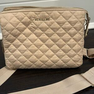 MZ Wallace Pippa Large Crossbody cream color
